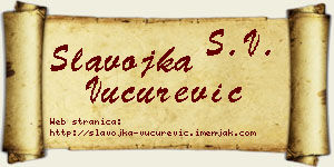 Slavojka Vučurević vizit kartica